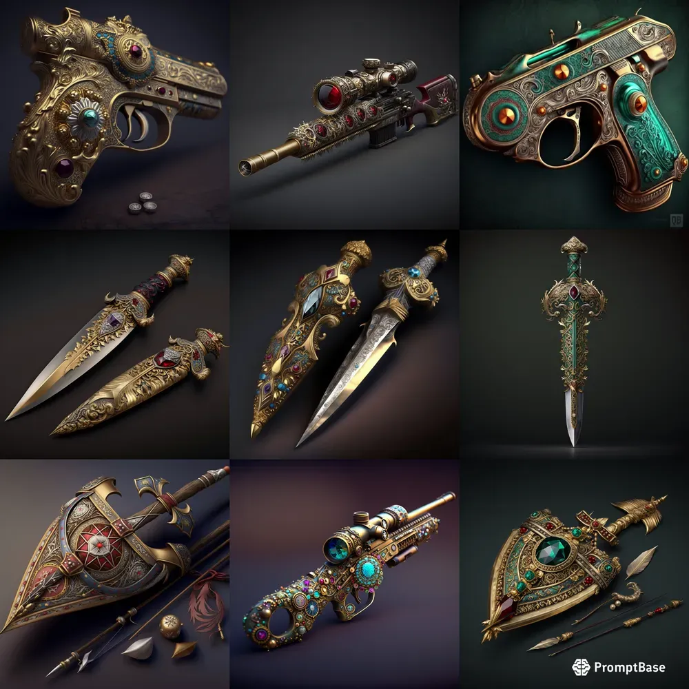 Expensive Old Weapons