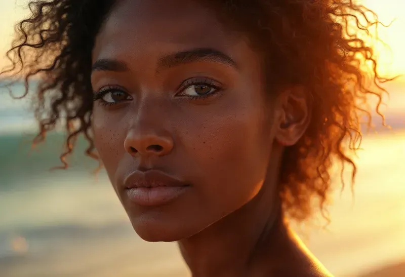 Hyperrealistic Golden Hour Portraits
