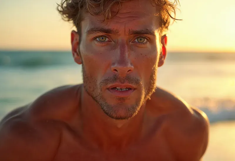 Hyperrealistic Golden Hour Portraits