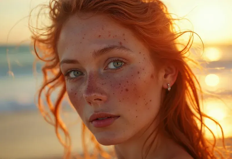 Hyperrealistic Golden Hour Portraits