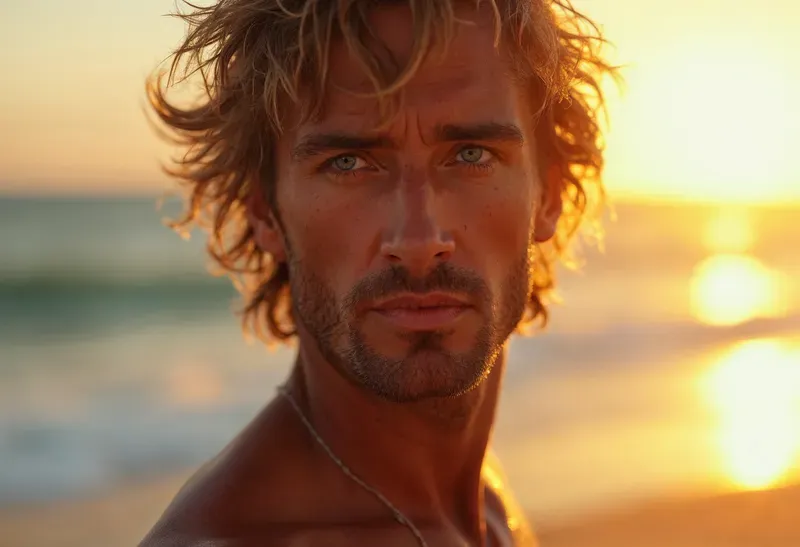 Hyperrealistic Golden Hour Portraits