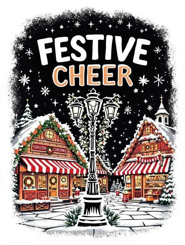 Festive Christmas Tshirt Designs