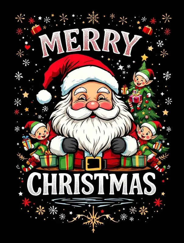 Festive Christmas Tshirt Designs