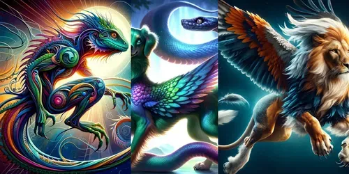 Futuristic Cross Breeds generated by dalle