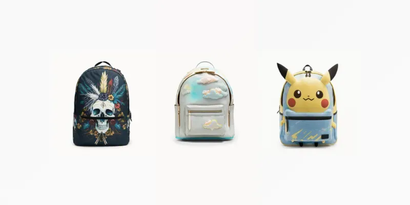 Premium Printed Backpack Designs generated by undefined