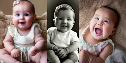 Baby Photos generated by stable-diffusion