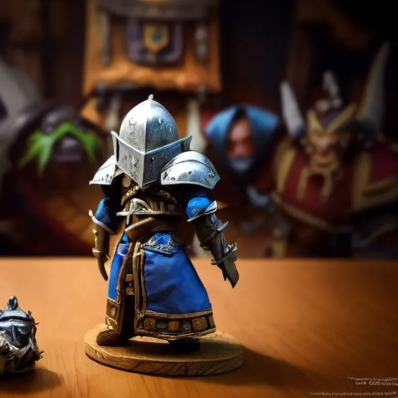 RPG Game Figurines