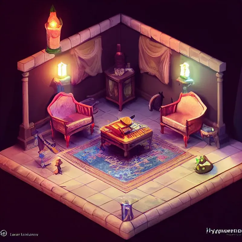 Miniature Rooms For Games