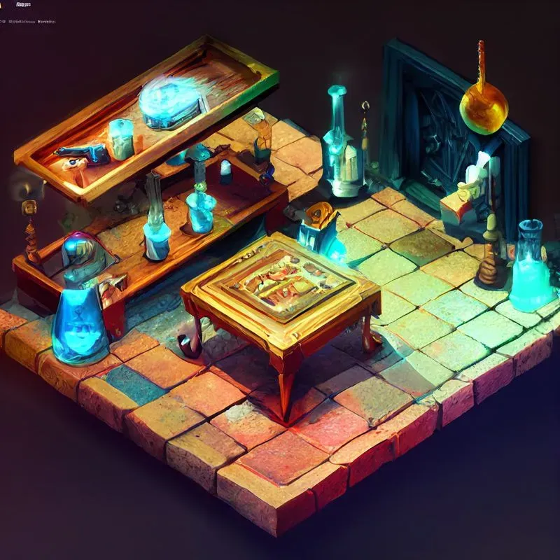 Miniature Rooms For Games