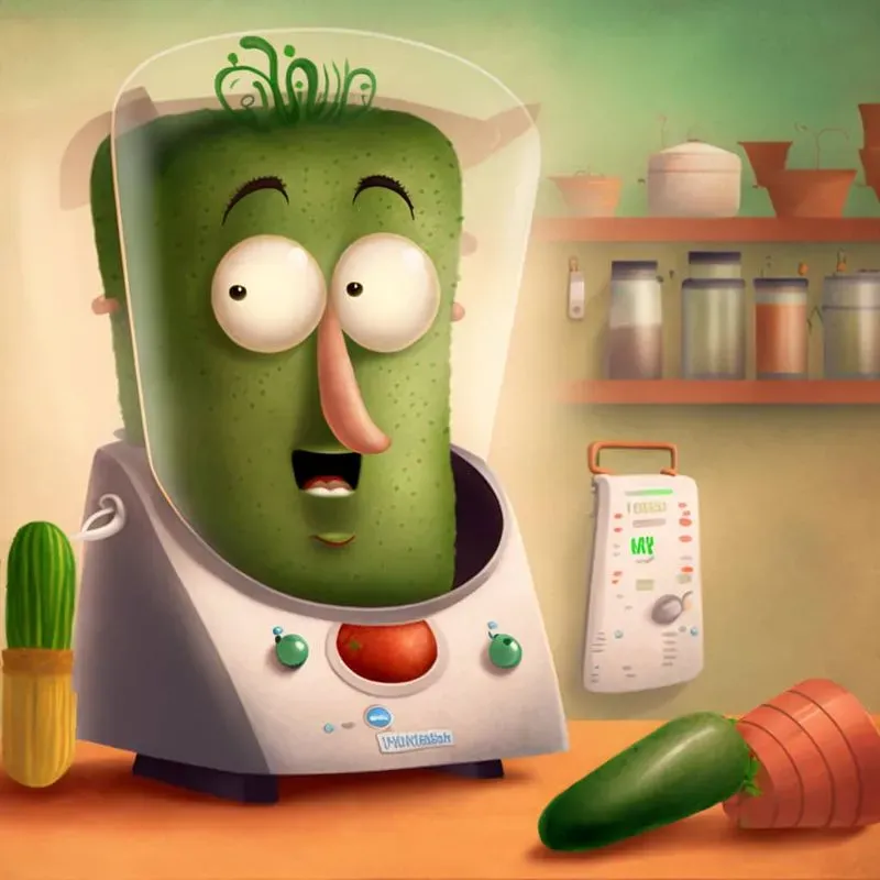 Animated Food Character