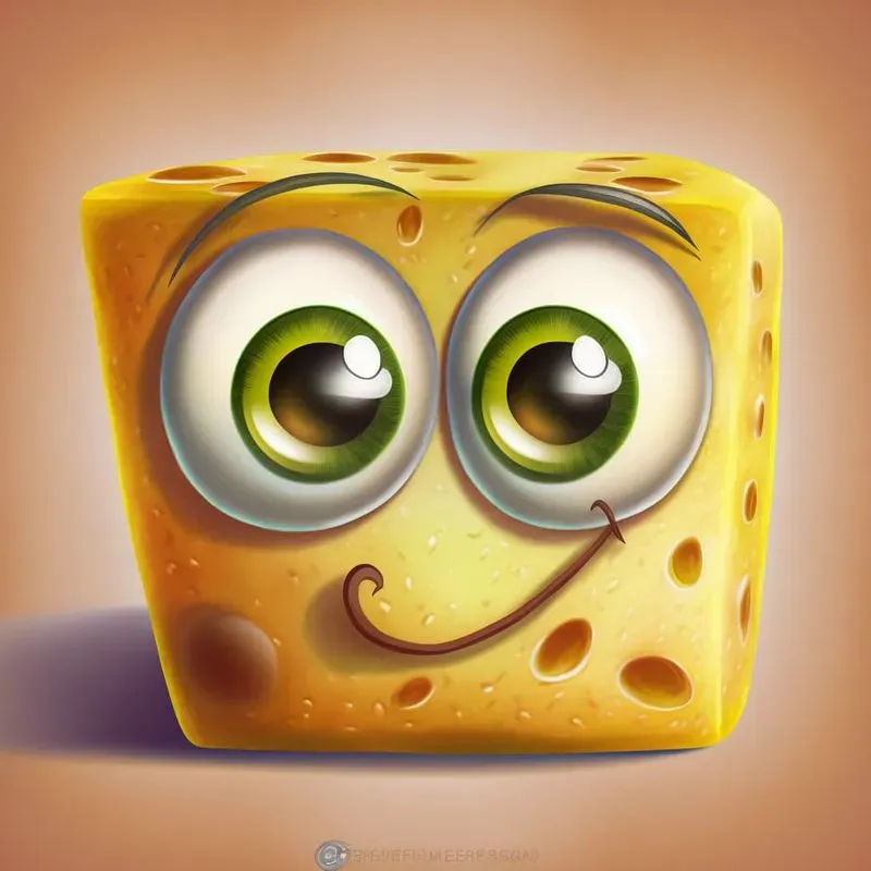 Animated Food Character