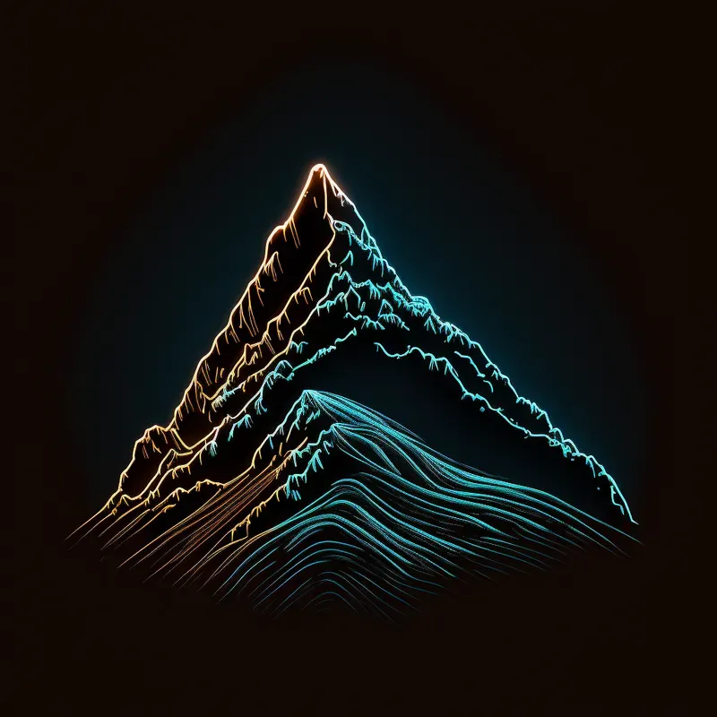 Neon Magic Drawings