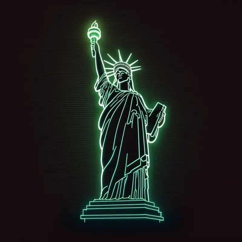 Neon Magic Drawings