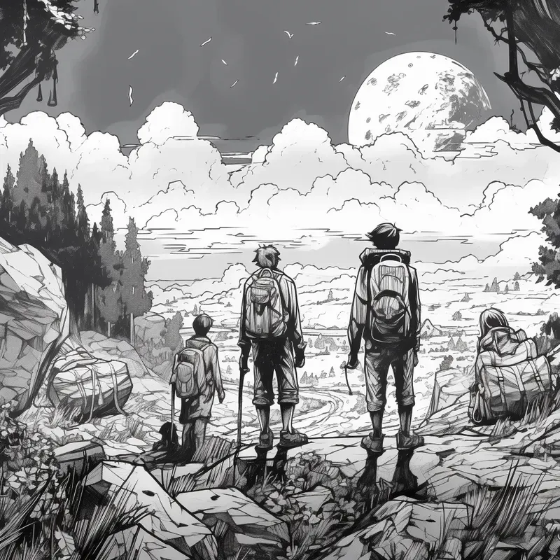 Captivating Graphic Novel Illustrations