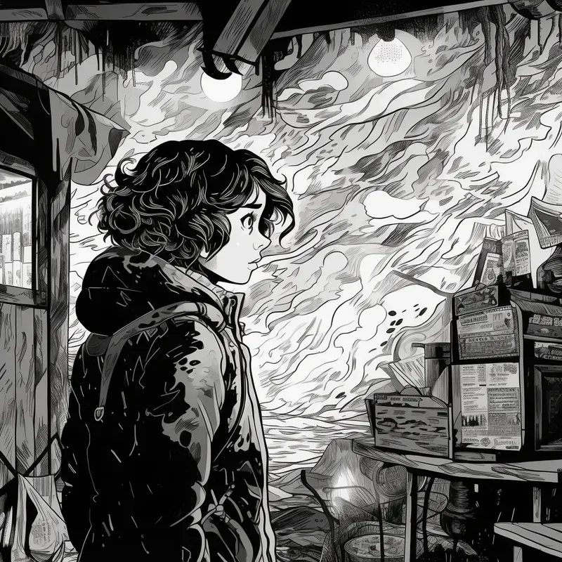 Captivating Graphic Novel Illustrations