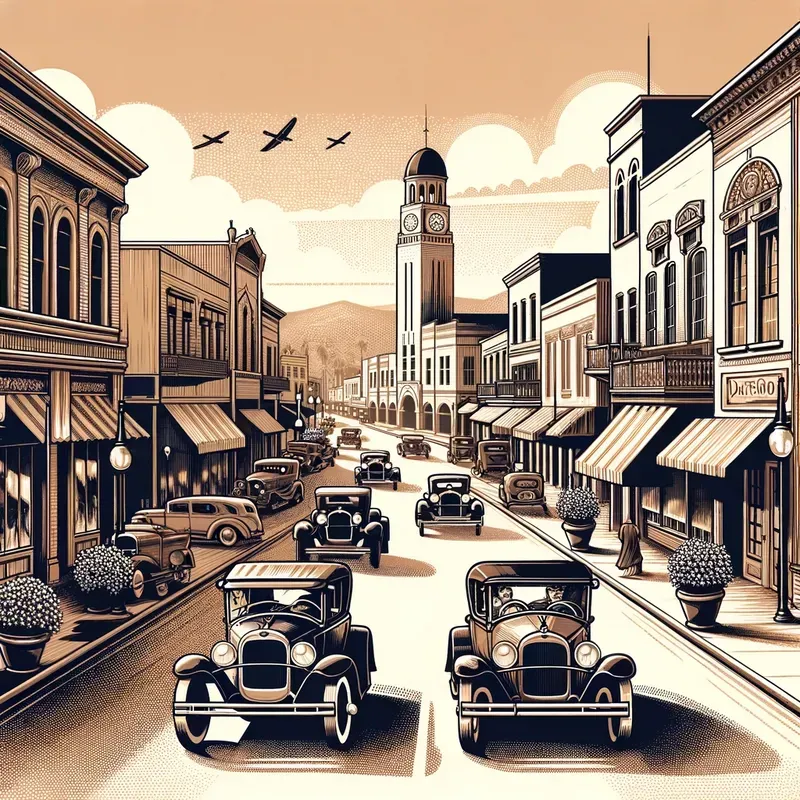 Historic Town Illustrations