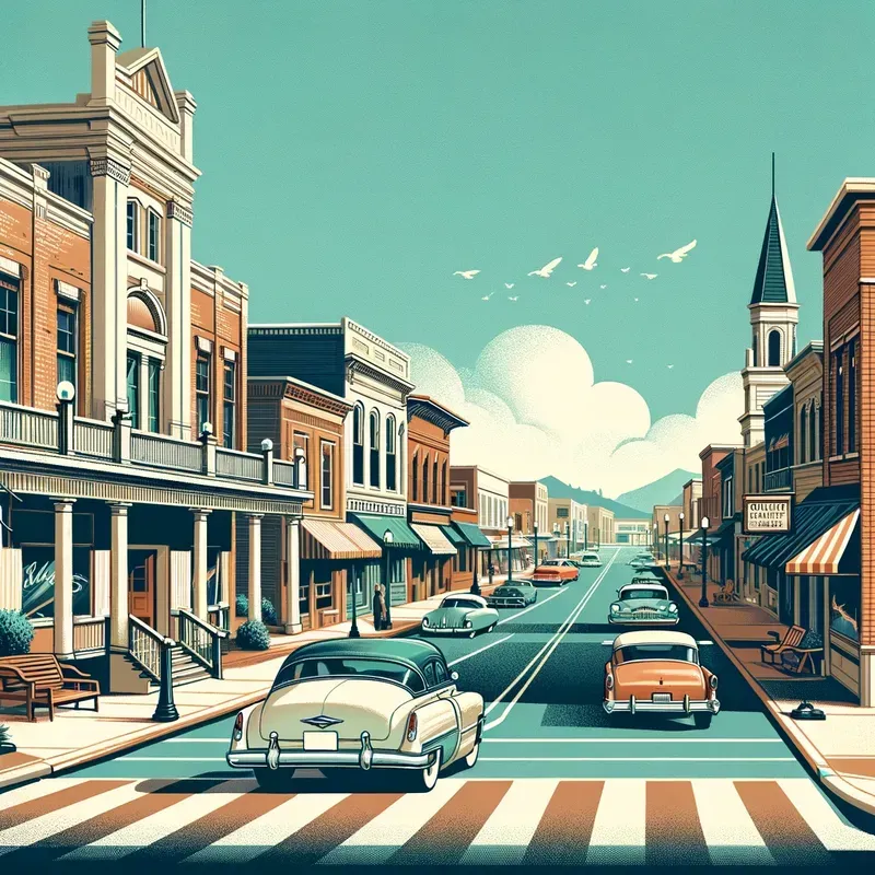 Historic Town Illustrations