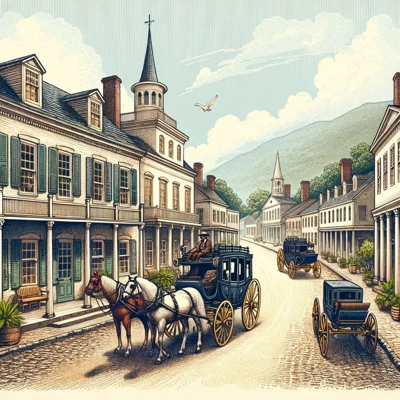 Historic Town Illustrations
