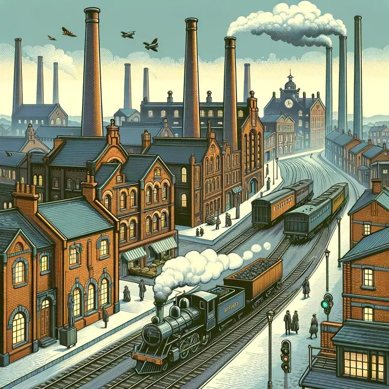 Historic Town Illustrations