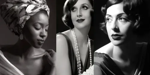 Portraits Of Glamour generated by dalle