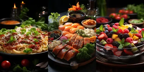 Foods generated by midjourney