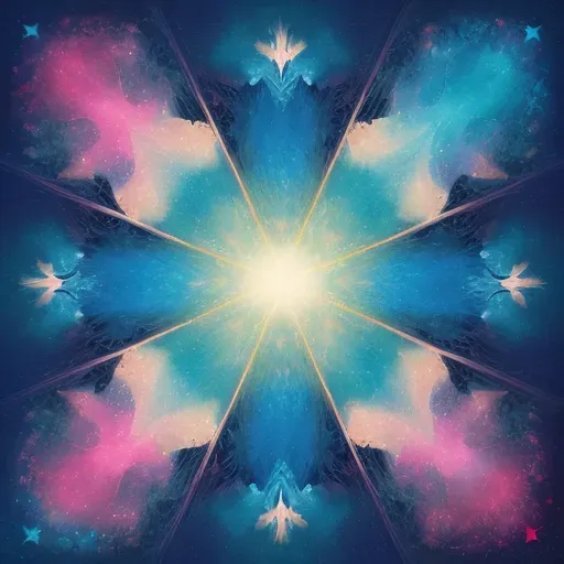 Cosmic Sacred Geometry Fractals