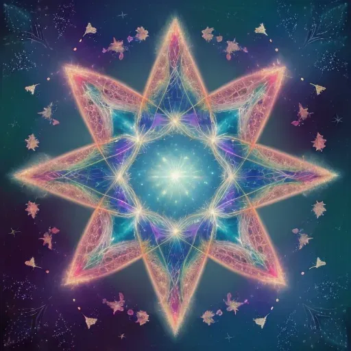 Cosmic Sacred Geometry Fractals