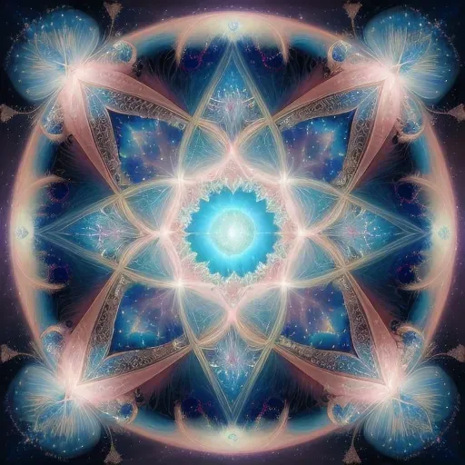 Cosmic Sacred Geometry Fractals