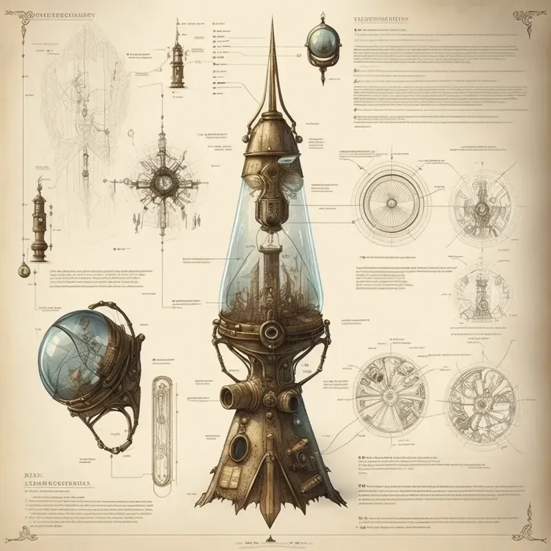 Steampunk Device Designs