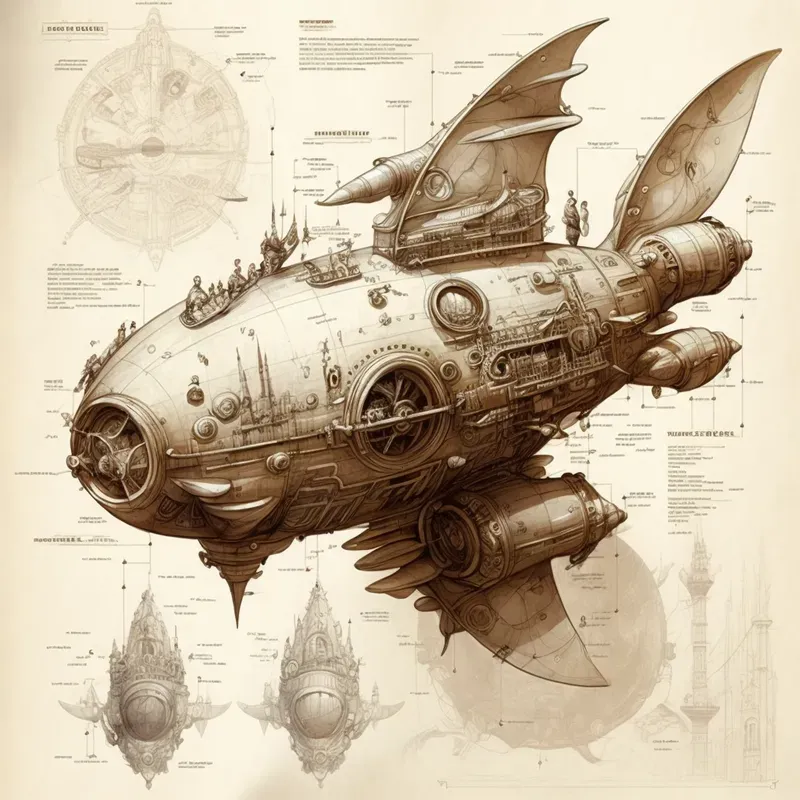 Steampunk Device Designs