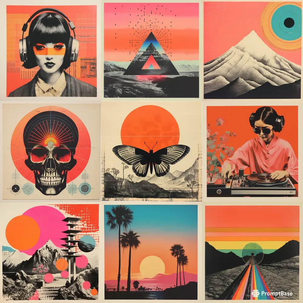 Stunning Vintage Record Covers