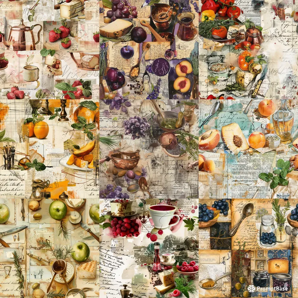 Culinary Art Patterns