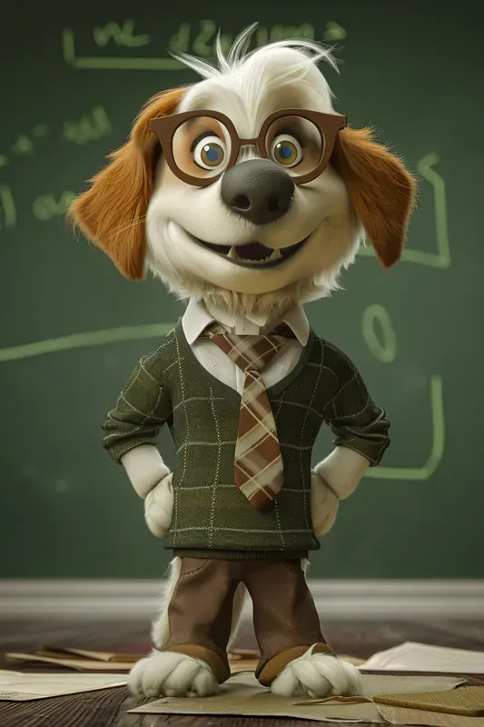 Cartoon Animals And Their Jobs
