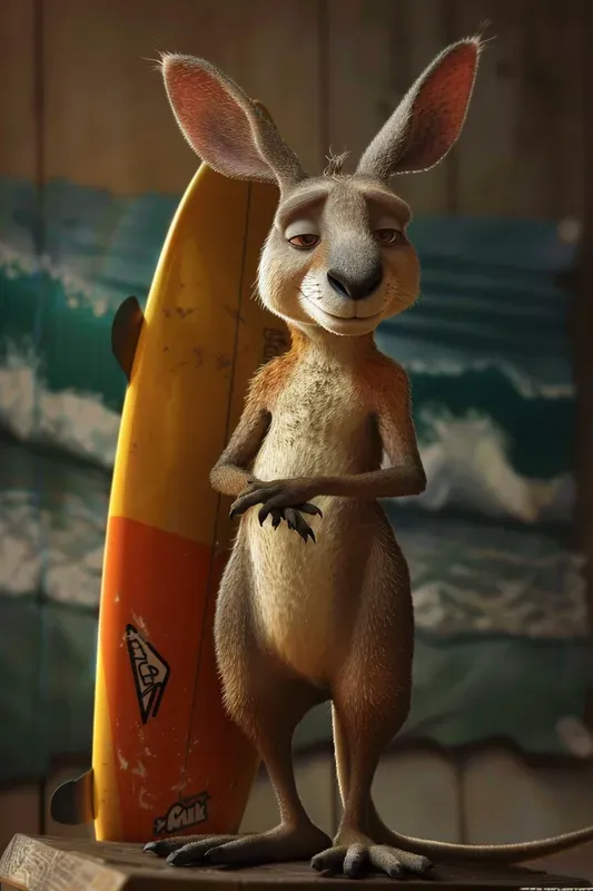 Cartoon Animals And Their Jobs