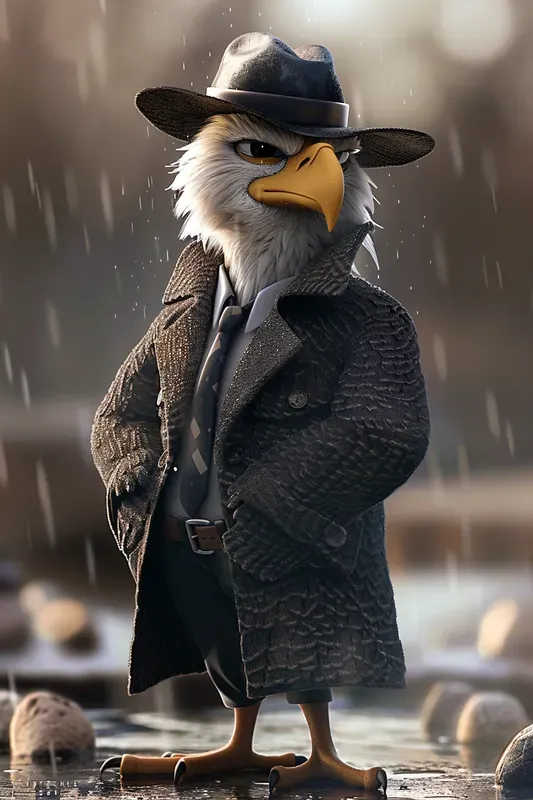 Cartoon Animals And Their Jobs