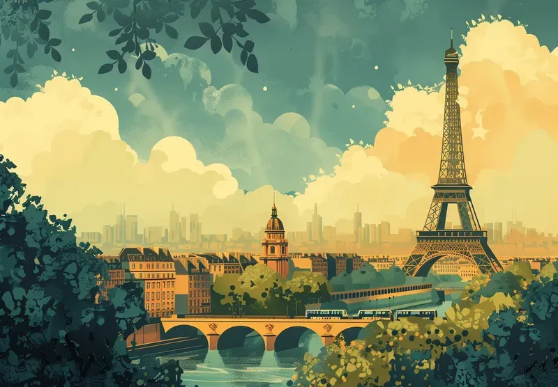 Vintage Postcards Of Famous Cities