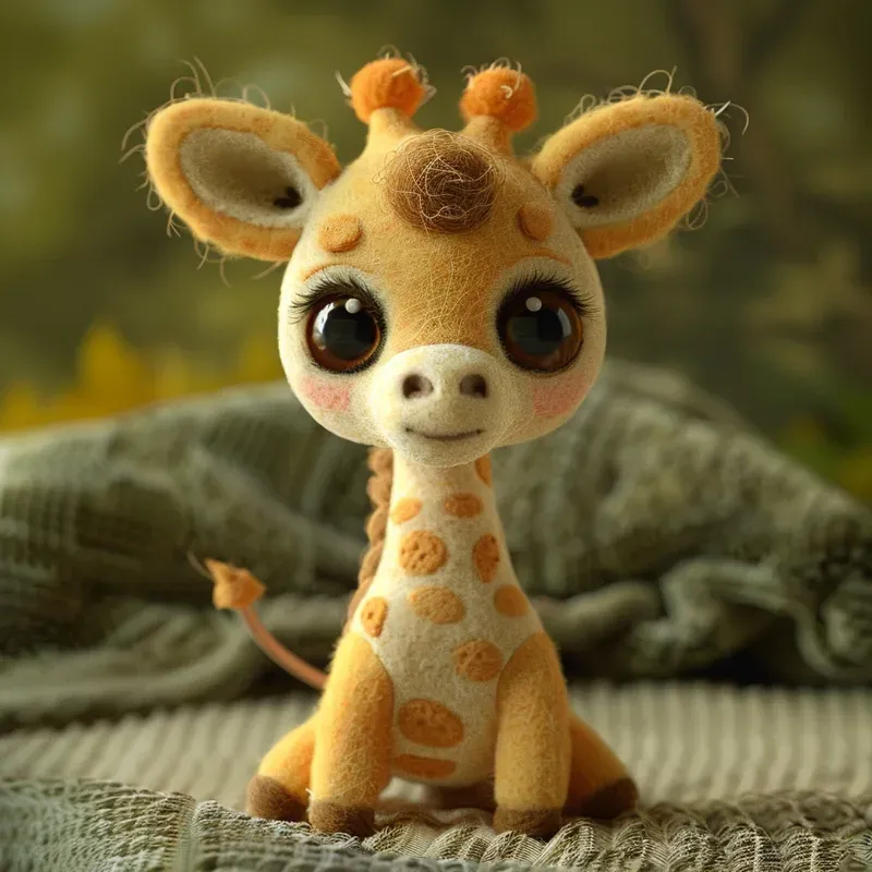 Cute Felted Animals