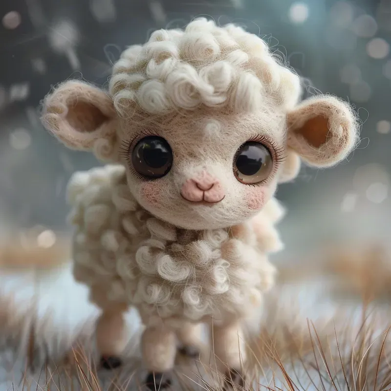 Cute Felted Animals