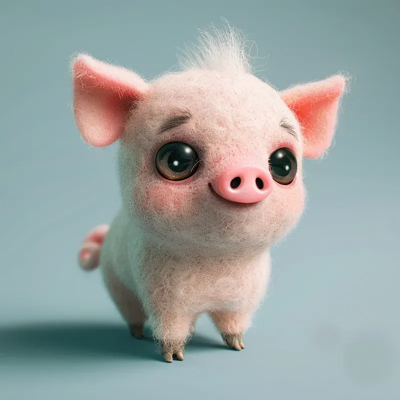 Cute Felted Animals
