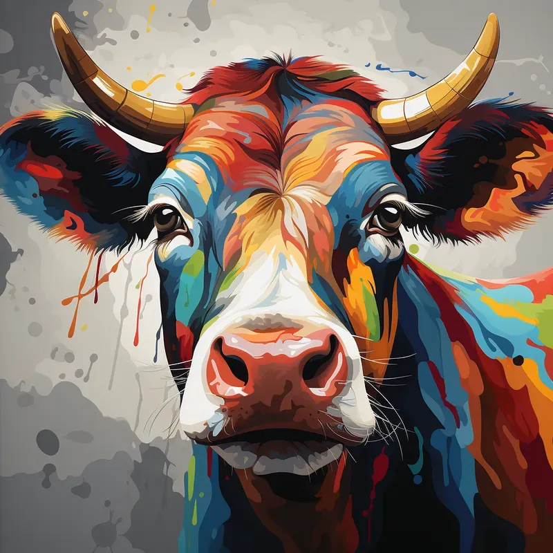 Simple Colourful Animals