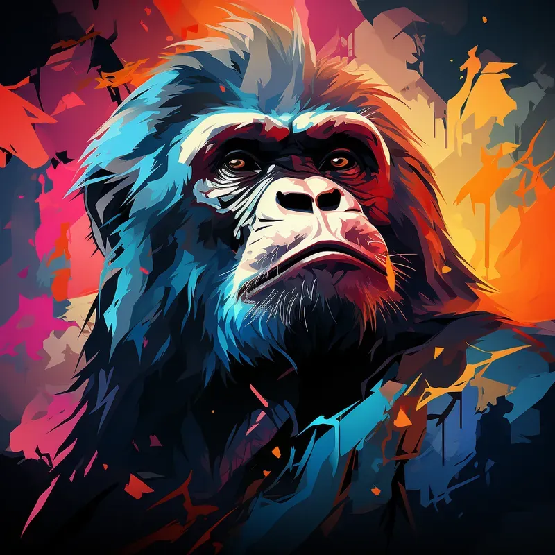 Simple Colourful Animals