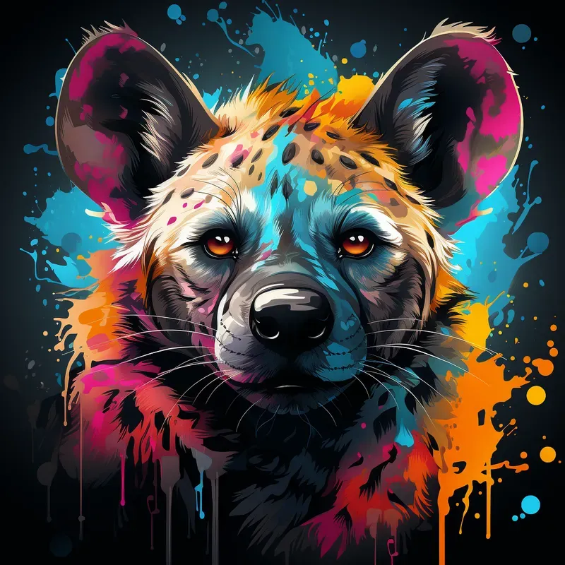 Simple Colourful Animals