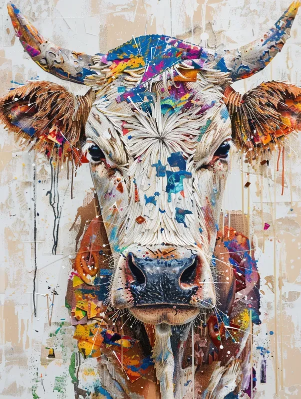 Modern Animal Collages