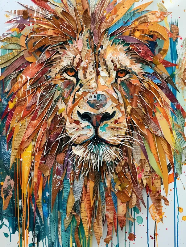Modern Animal Collages