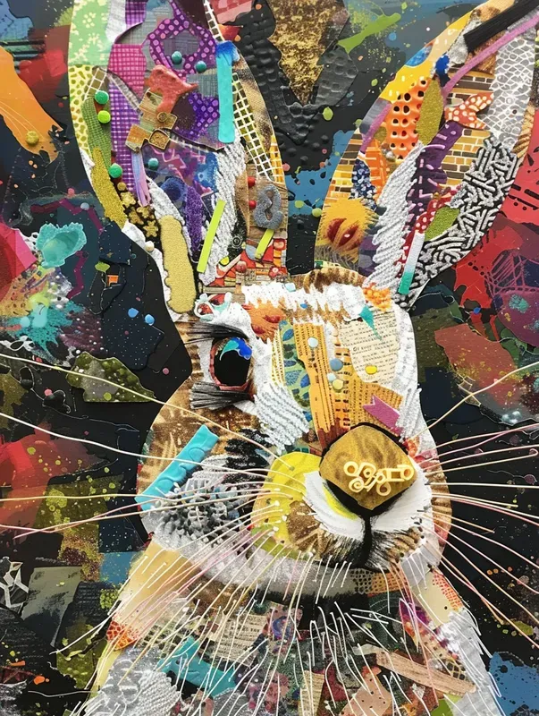 Modern Animal Collages