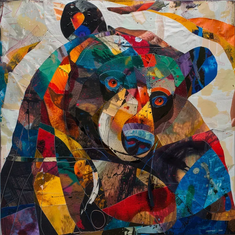 Abstract Surrealistic Animals
