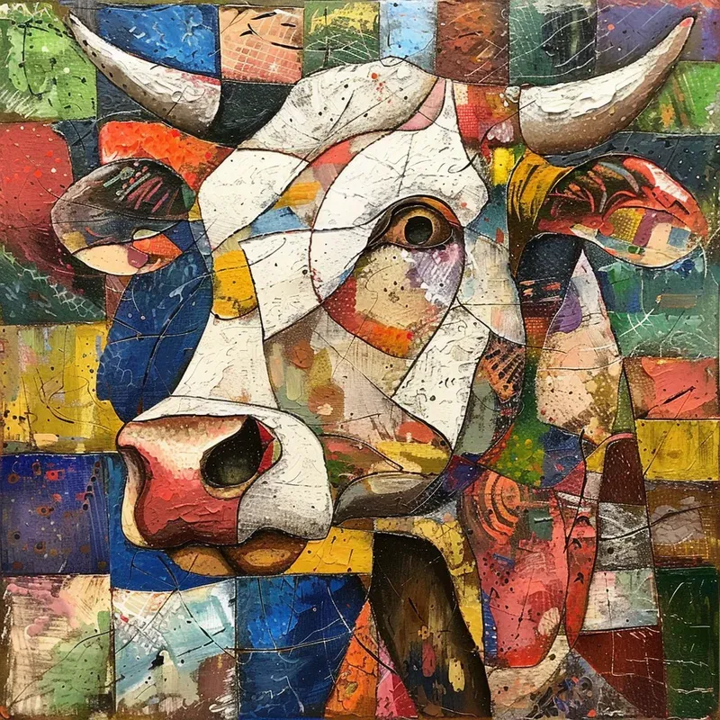 Abstract Surrealistic Animals