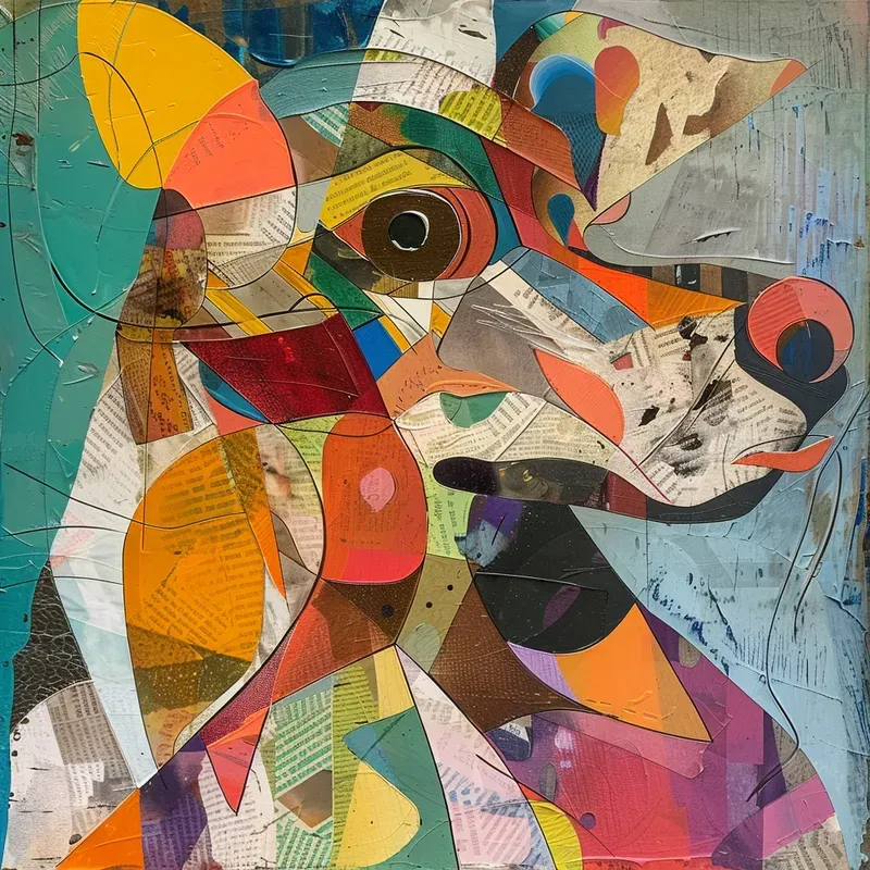 Abstract Surrealistic Animals