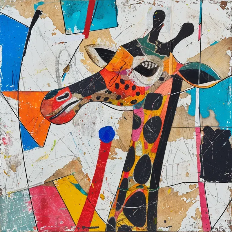 Abstract Surrealistic Animals