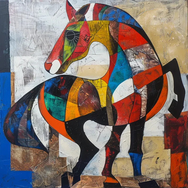 Abstract Surrealistic Animals